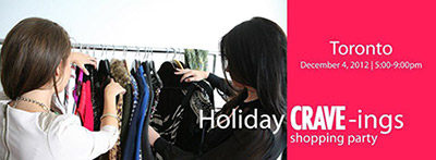 Holiday CRAVE-ings Shopping Party